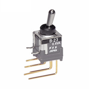 NKK B23JV – Reliable PCB Toggle Switch for Industrial Applications