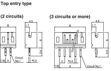 Buy JST PH Connector Part Number B2BPHKLFSN Online