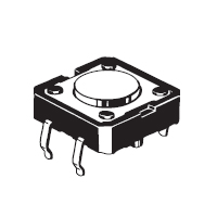 Omron Series B3F Tactile Switch 12x12 mm: Reliable PCB Component