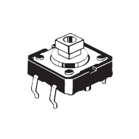 Omron Series B3F Tactile Switch: B3F4055