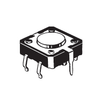 Omron Series B3F Tactile Switch: B3F5100