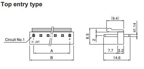 Buy JST VH Series Connector Part Number B3PVHRLFSN Online