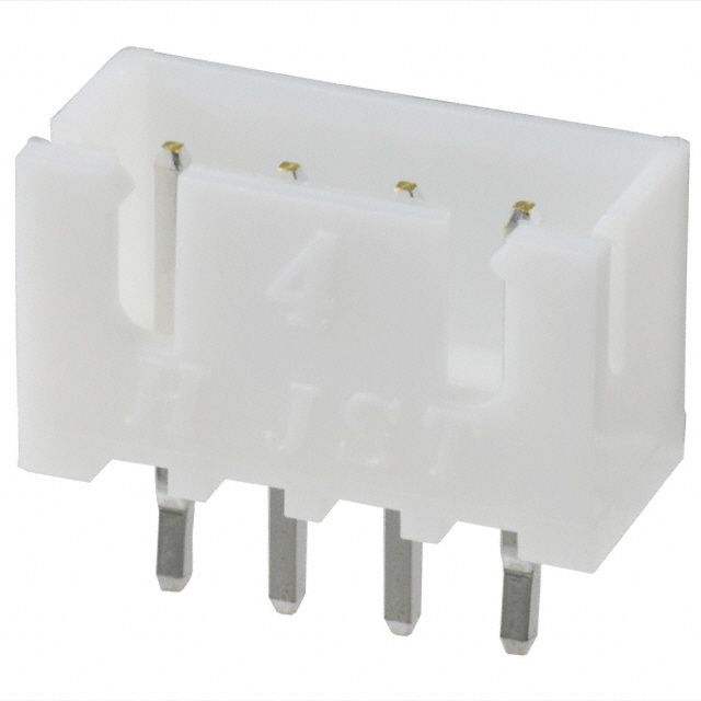 JST Series XH Connector: 2.50mm Pitch Header B4BXHALFSN