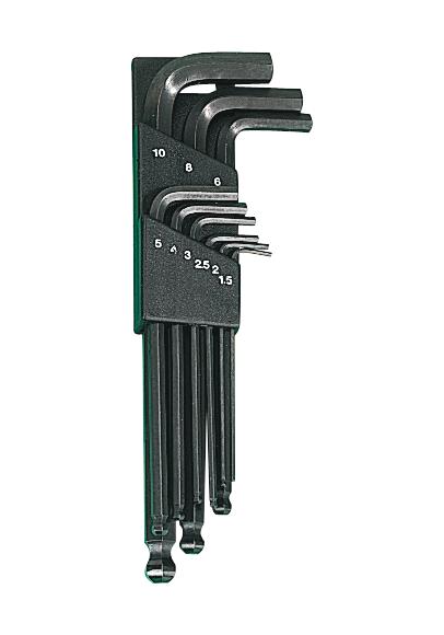 Hardened Chrome Vanadium Steel Hex Keys: B650BH51001