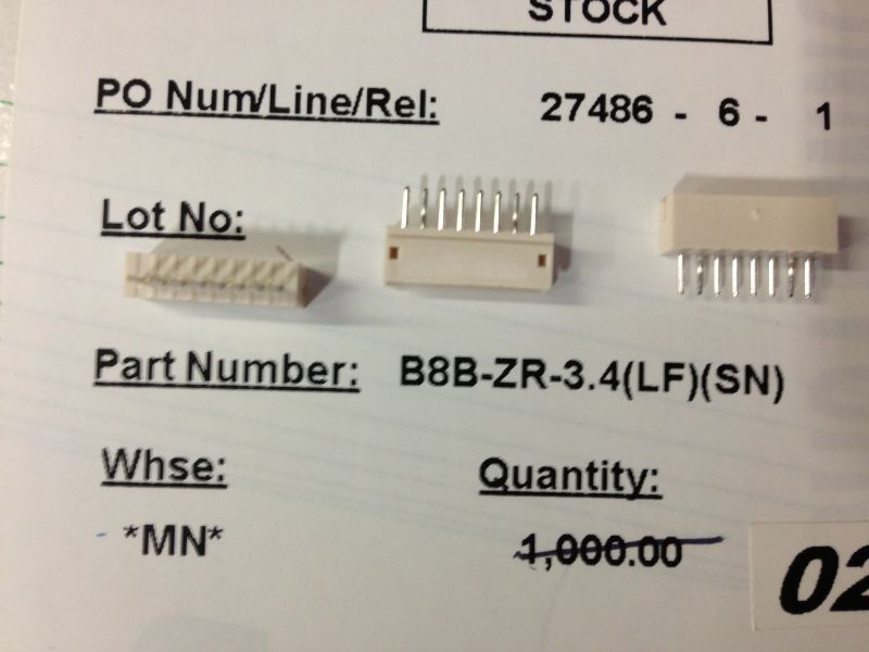 JST Series ZR Connectors: 1.5mm Pitch Insulation Displacement Connectors