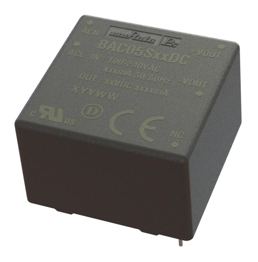 Murata Series BACO5 24V Power Supply: BAC05S24DC