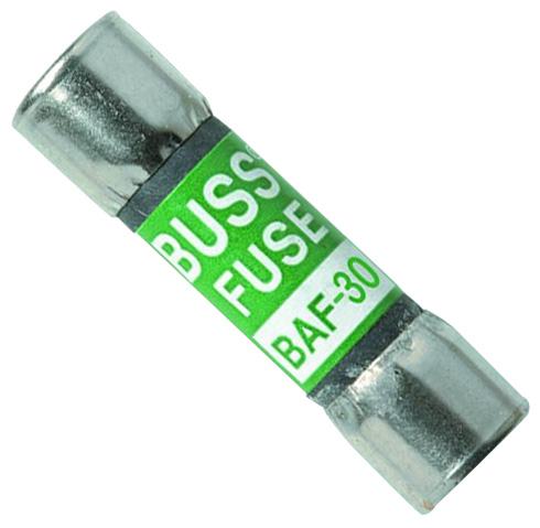 Eaton Series BAF Fuses: BAF10 10A Fast-Acting Supplemental Fuse