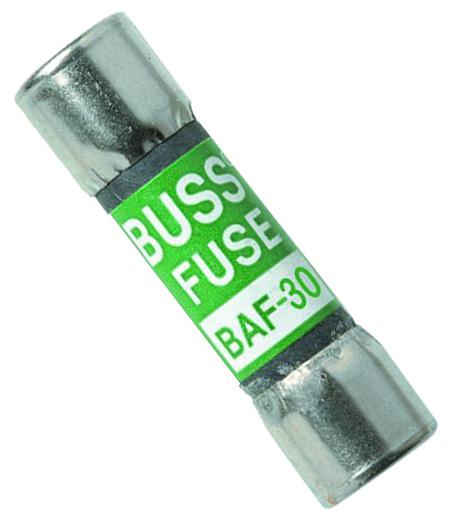 Buy Bussmann Fast-Acting Supplemental Fuse Part Number BAF30 Online