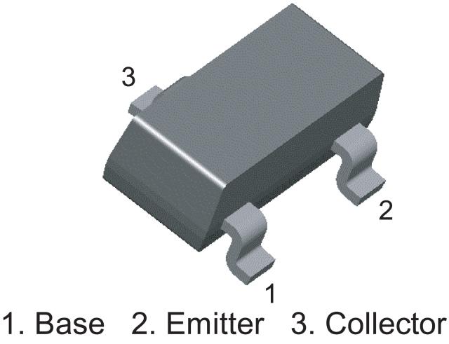 ON Semiconductor Series BC Series BC848: BC848BLT1G