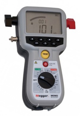 Megger MOM2 – Reliable High-Current Micro-ohmmeter for Industrial Applications