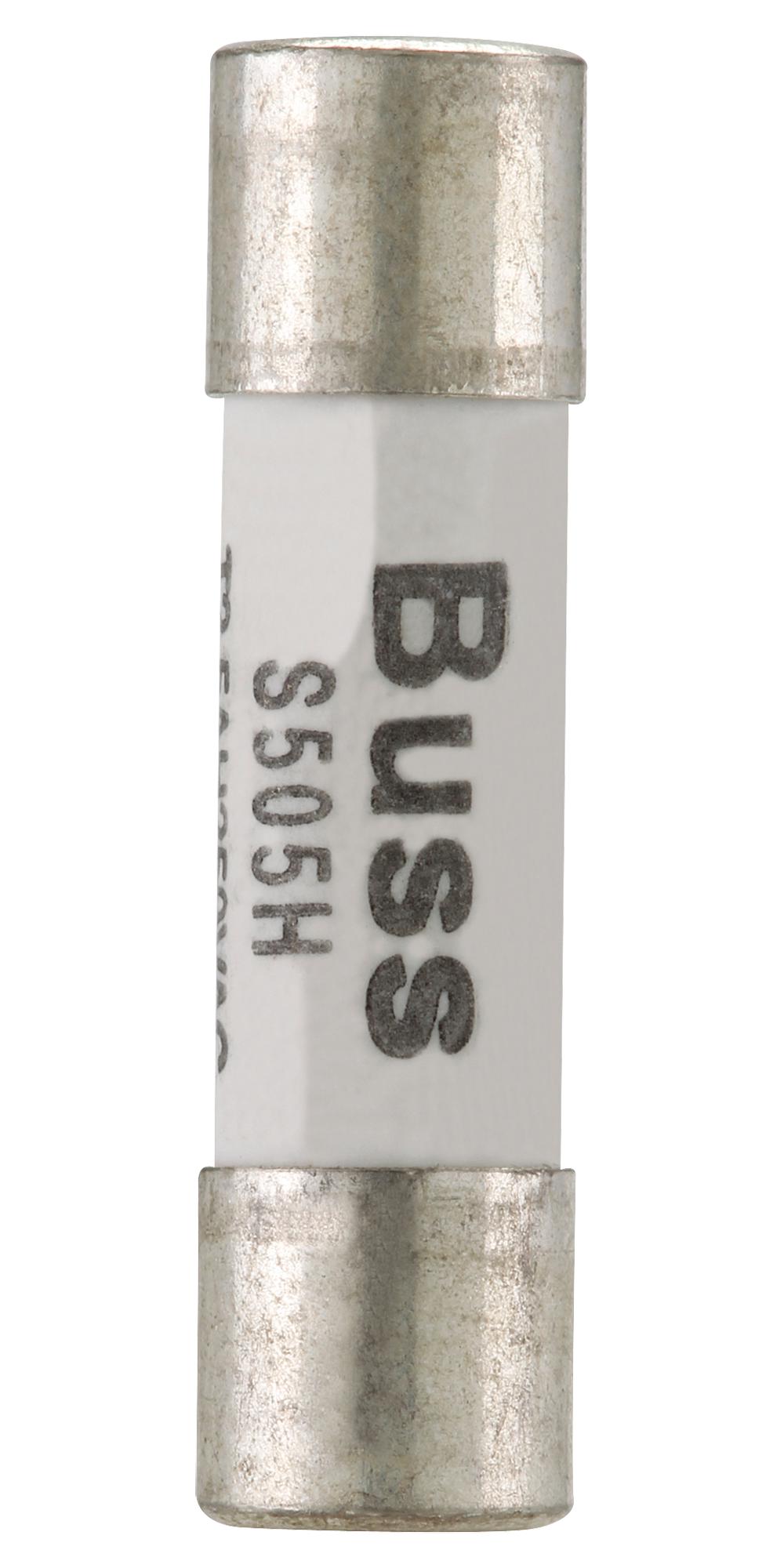 Eaton Series Time-Delay Fuse: S505H 5 mm x 20 mm 400 Vdc/600 Vac PartNumber