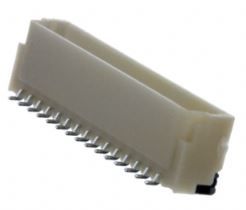 JST Series SMT Connector: 12 Position Surface Mount 1.00mm Pitch