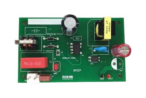 ROHM Series BM2P26CK Evaluation Board: AC/DC Flyback Converter 5V 0.5A