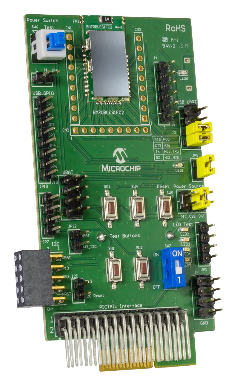 ISSC Series BM70PICTAIL Bluetooth Interface Adapter: BM70PICTAIL