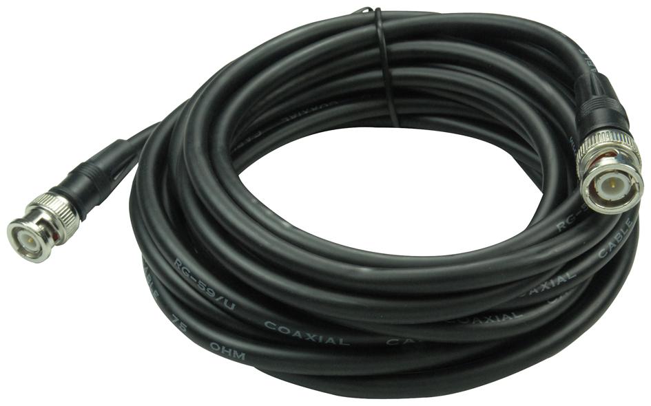 Pro Signal Series RF Coaxial Cable: BNC Connectors 5-Meter RG-59U