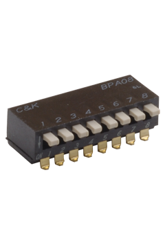 BPA03B C&K COMPONENTS Side Actuated DIP Switch | myMectronic