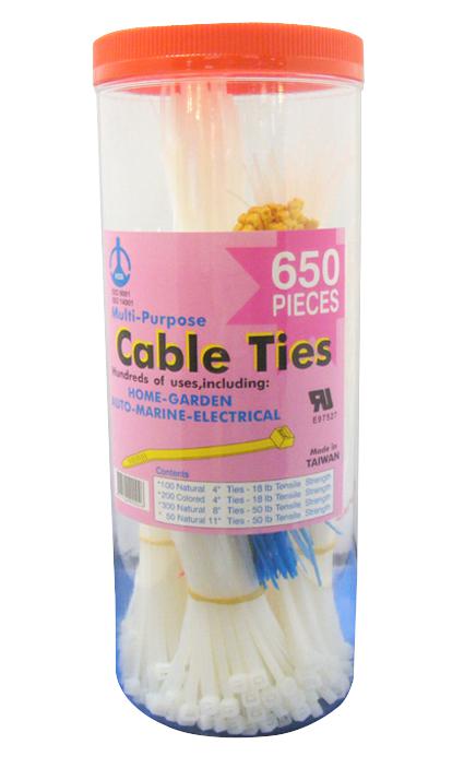 DrO-POWER Series Cable Tie Kit: BPR650