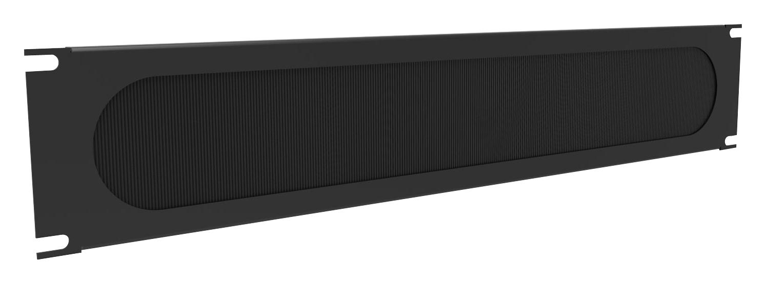 Buy Hammond Brushed Panel Horizontal Cable Manager Part Number BRP2UBK Online