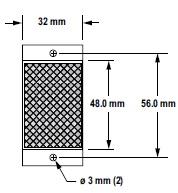 Buy Banner Retroreflector Part Number BRT48X32A Online