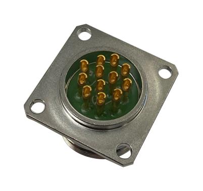 Amphenol Series Hermetic Square Flange Receptacle: BTY171203P1D