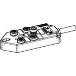 BTY400P-FBP-10 WOODHEAD / MOLEX Micro-Change M12 Junction Box | myMectronic