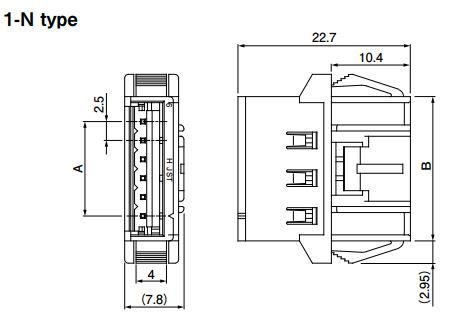 Buy JST THR Connector Part Number BU12PTHRLFSN Online