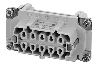 C14610B0100001 Amphenol Tuchel Circular Connector Housing | myMectronic