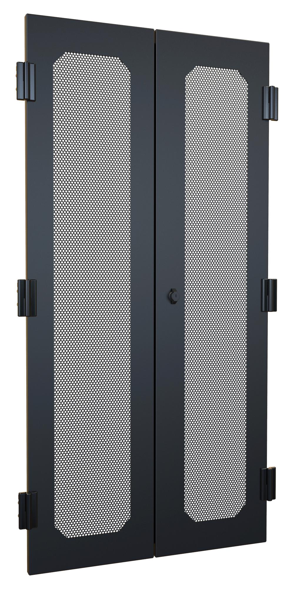 Buy Hammond Cabinet Doors Vented Window Part Number C4BD2442VBK1 Online