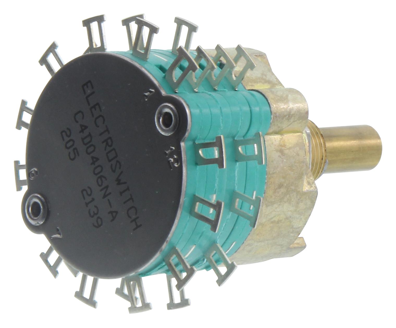Electroswitch Series C4 Rotary Switch: C4D0406NA