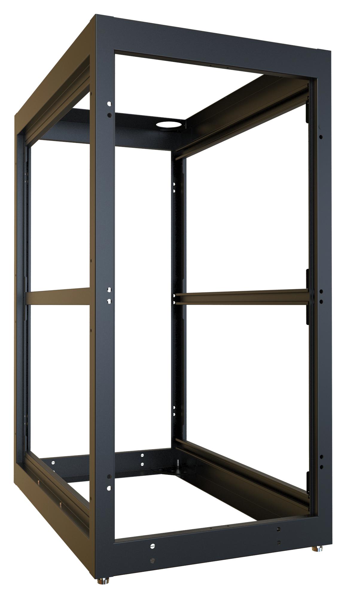Hammond Series C4 Rack: Modular Server Cabinet C4F244231BK1