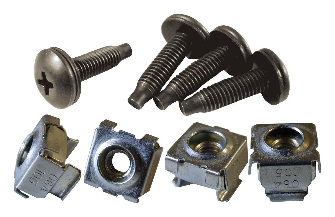 Hammond Series CAGKIT Mounting Screw Cage Nut: CAGKIT1032-100