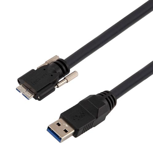 Buy High-Flex USB 3.0 Drag Chain Cable Part Number CAU3HFAMBVBLK3M Online