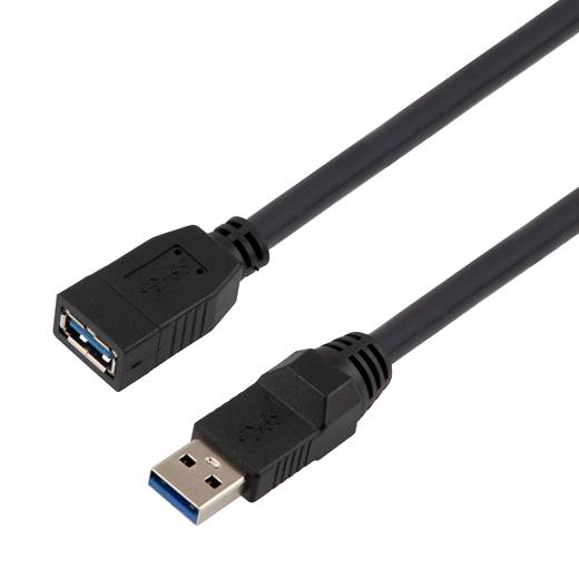 Buy L-com USB 3.0 High-Flex Cable Part Number CAU3HFAXBLK205M Online