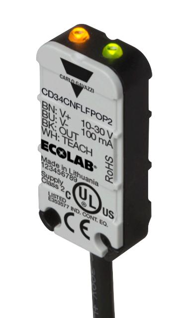 Gavazzi CD34CNFLF – Reliable Capacitive Liquid Sensor for Industrial Applications