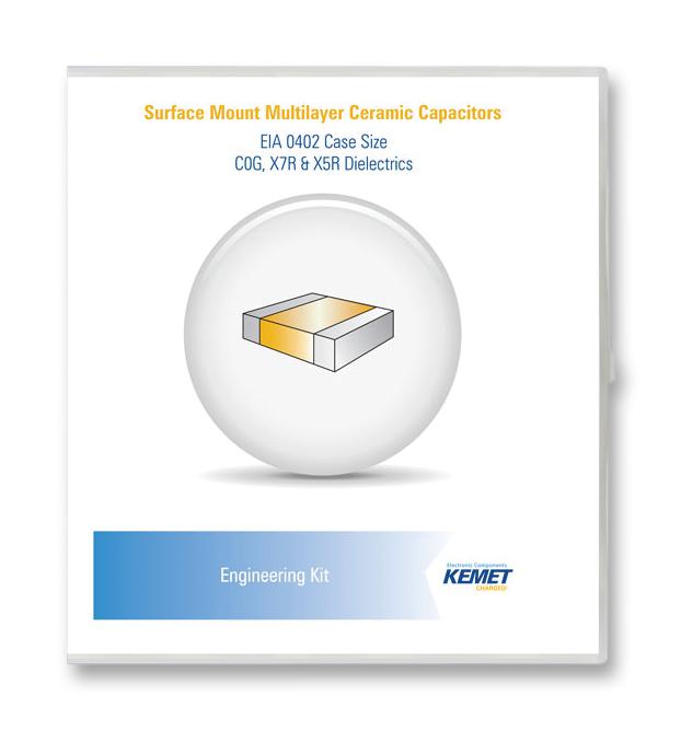 Ayageo Series CER ENG KIT 28: EIA 0402 Ceramic Capacitors