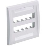 CFPE10IW-2GY Panduit Double Gang Vertical Faceplate | myMectronic
