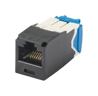 Panduit Series TX6A 10Gig UTP Jack: CJ6X88TGBL