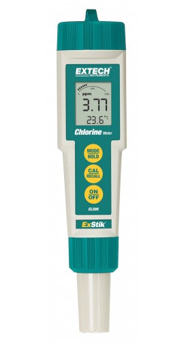 Extech Series Chlorine Water Test Meter: CL200