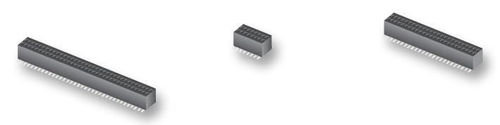 Samlec Series CLE 0.80 mm Pass-Through Connector: CLE10501GDVATR