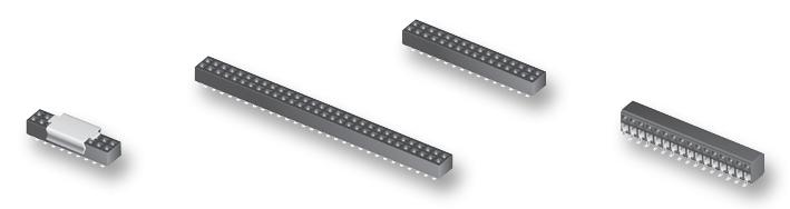 Samtec CLP-106-02-L-D – Reliable Dual-Wipe Socket Connectors for Industrial Applications