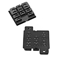 Custom Connector Series Relay Socket: CM08PCB1S