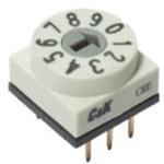 CRE10ROTP1C C&K COMPONENTS 10mm Rotary Switch | myMectronic