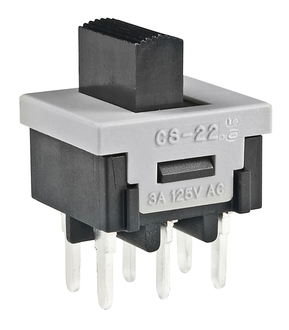 Buy NKK Series CS Power Slide Switch Part Number CS22BNW03 Online