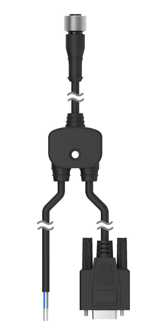 Banner Series Splitters: CSB M1241DB9 Industrial Connection Cable