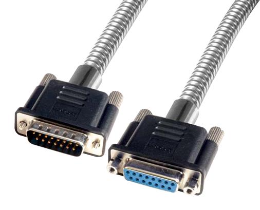 L-Com Series CSMT15MF25 D-Subminiature Cable Assembly: CSMT15MF25