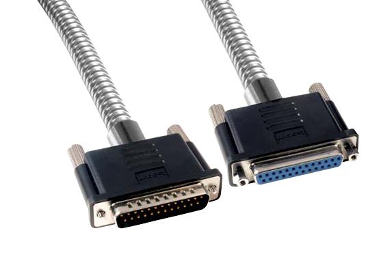 L-Com CSMT25MF15 – Reliable Shielded D-Sub Cables for Industrial Applications