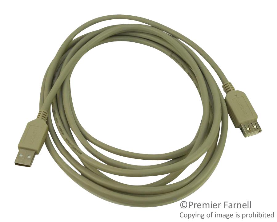Amphenol Series CSMUAX USB Cable: CSMUAX2M