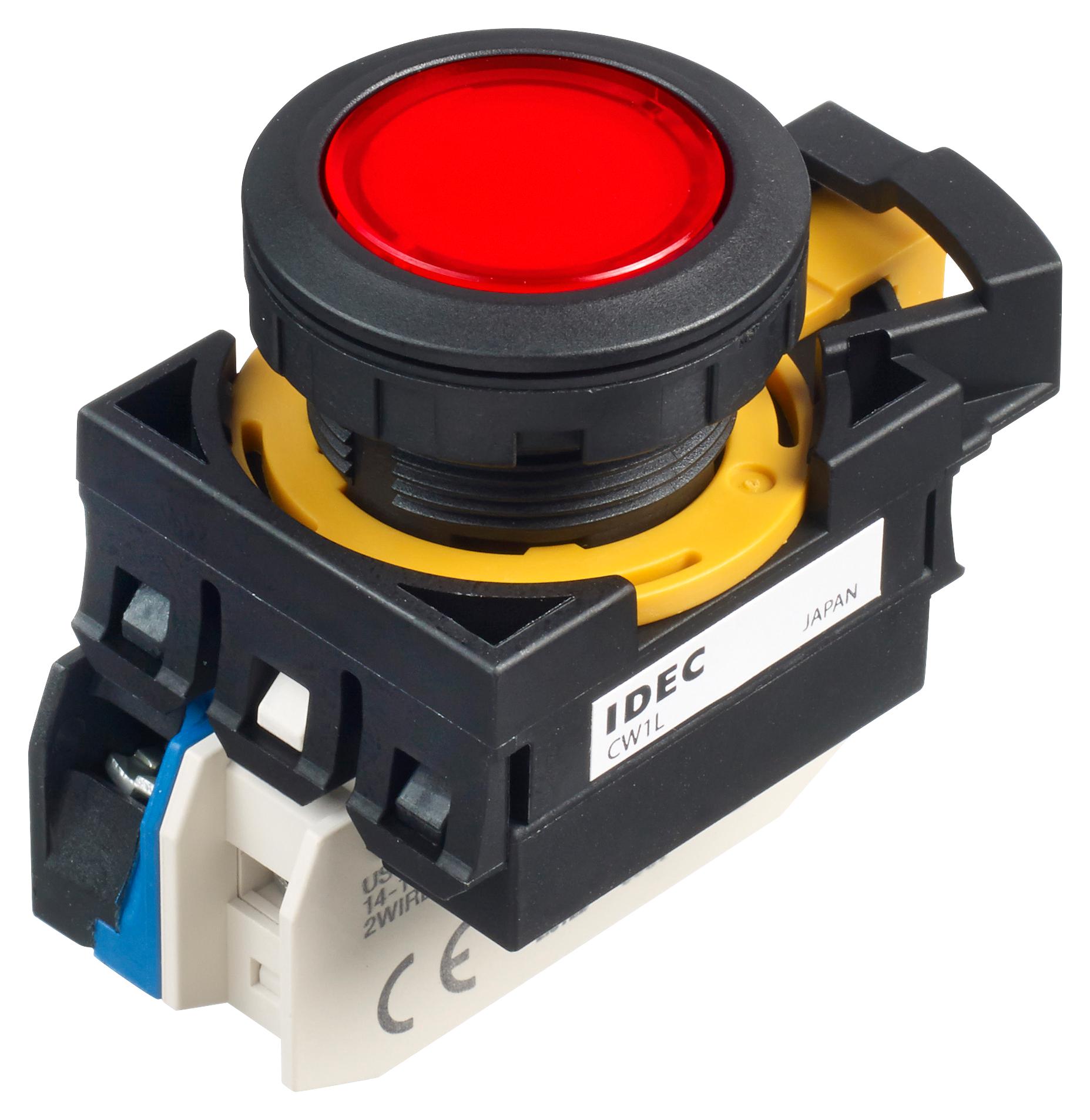 IDEC Series CW Switches: Switches and Pilot Lights 22mm PartCW1LA1E10Q4R