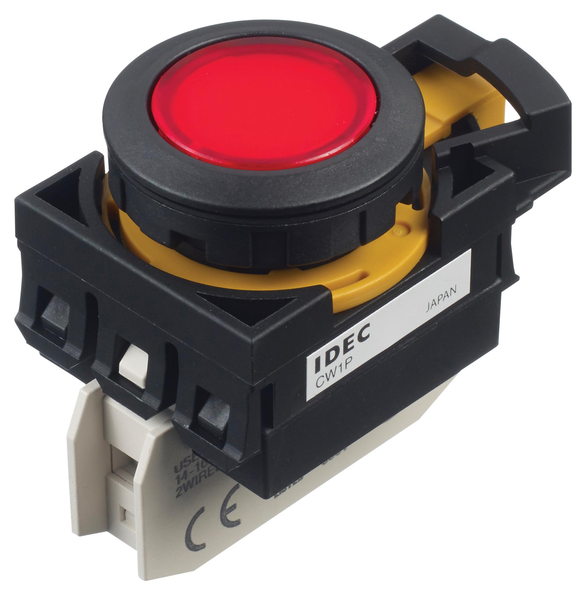 Buy IDEC Flush Silhouette Switch Part Number CW1P1EQM4R Online