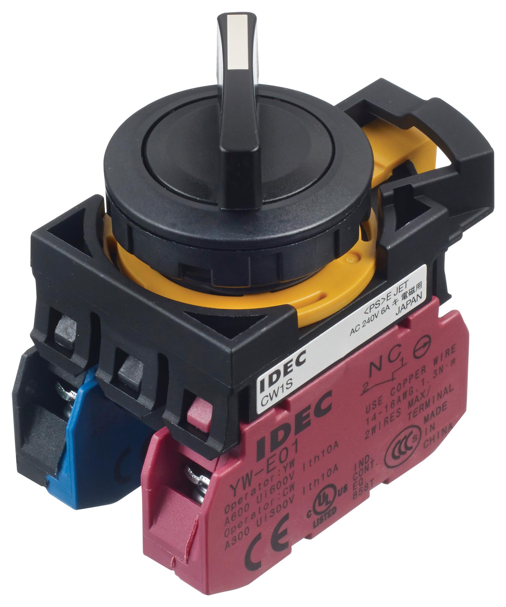 IDEC CW Series - Reliable Industrial Control Switches for Panel Mounting